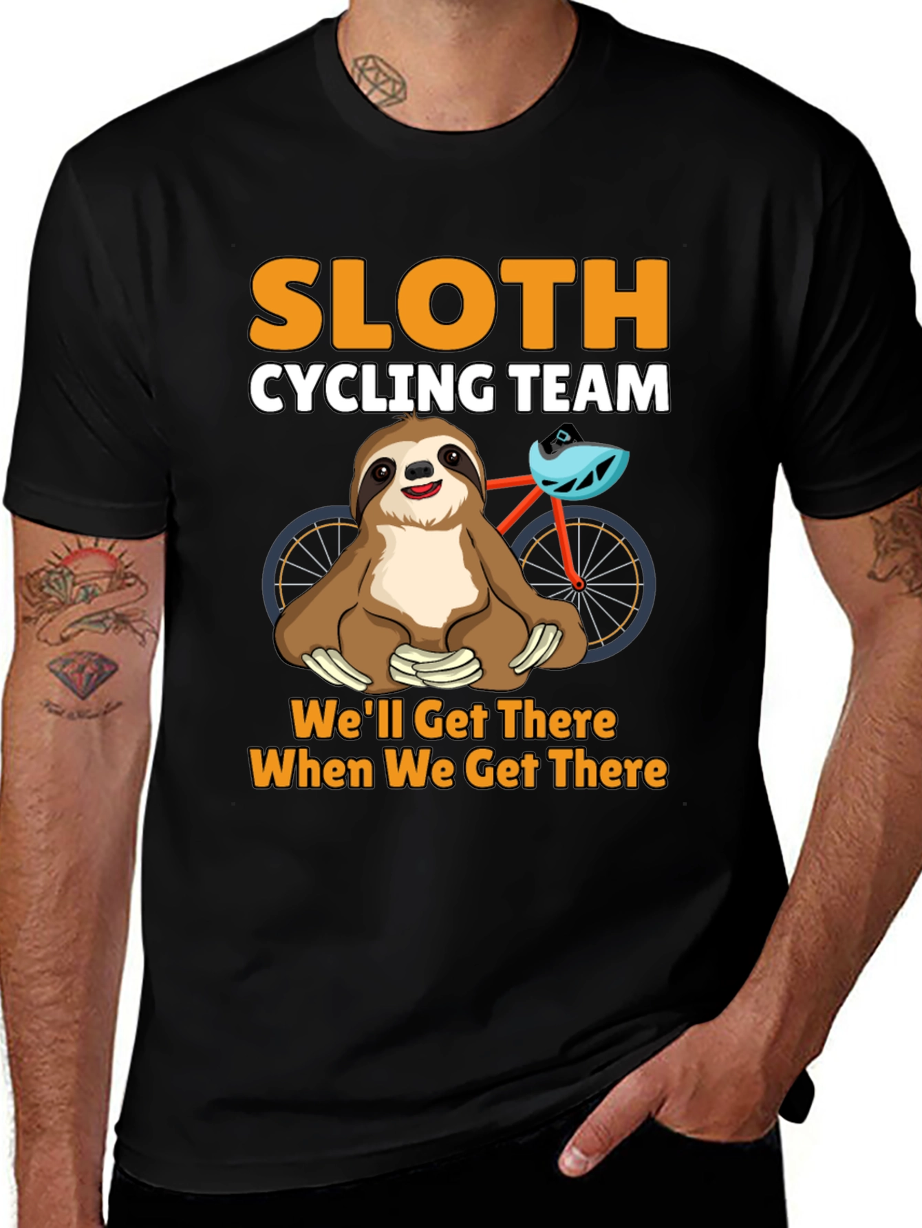 Sloth Cycling Team T-Shirt