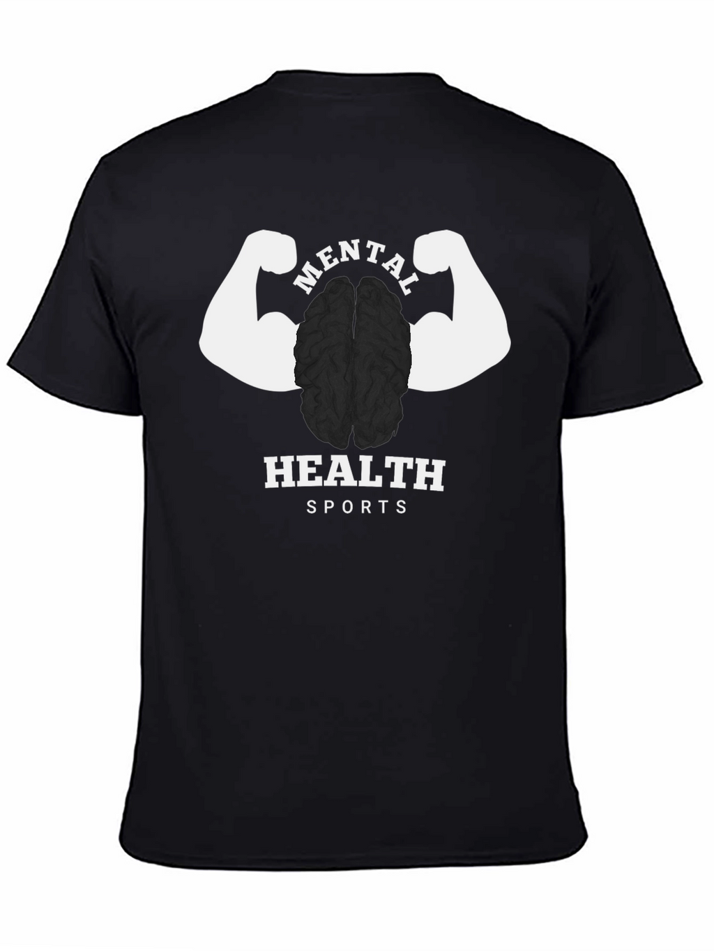 Mental Health Sports T-Shirt - Brain & Brawn