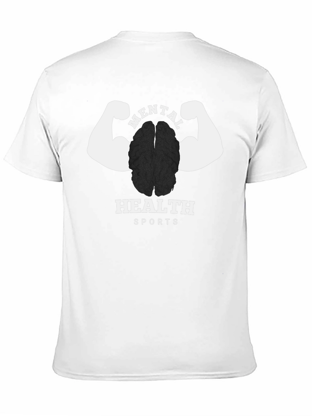 Mental Health Sports T-Shirt - Brain & Brawn
