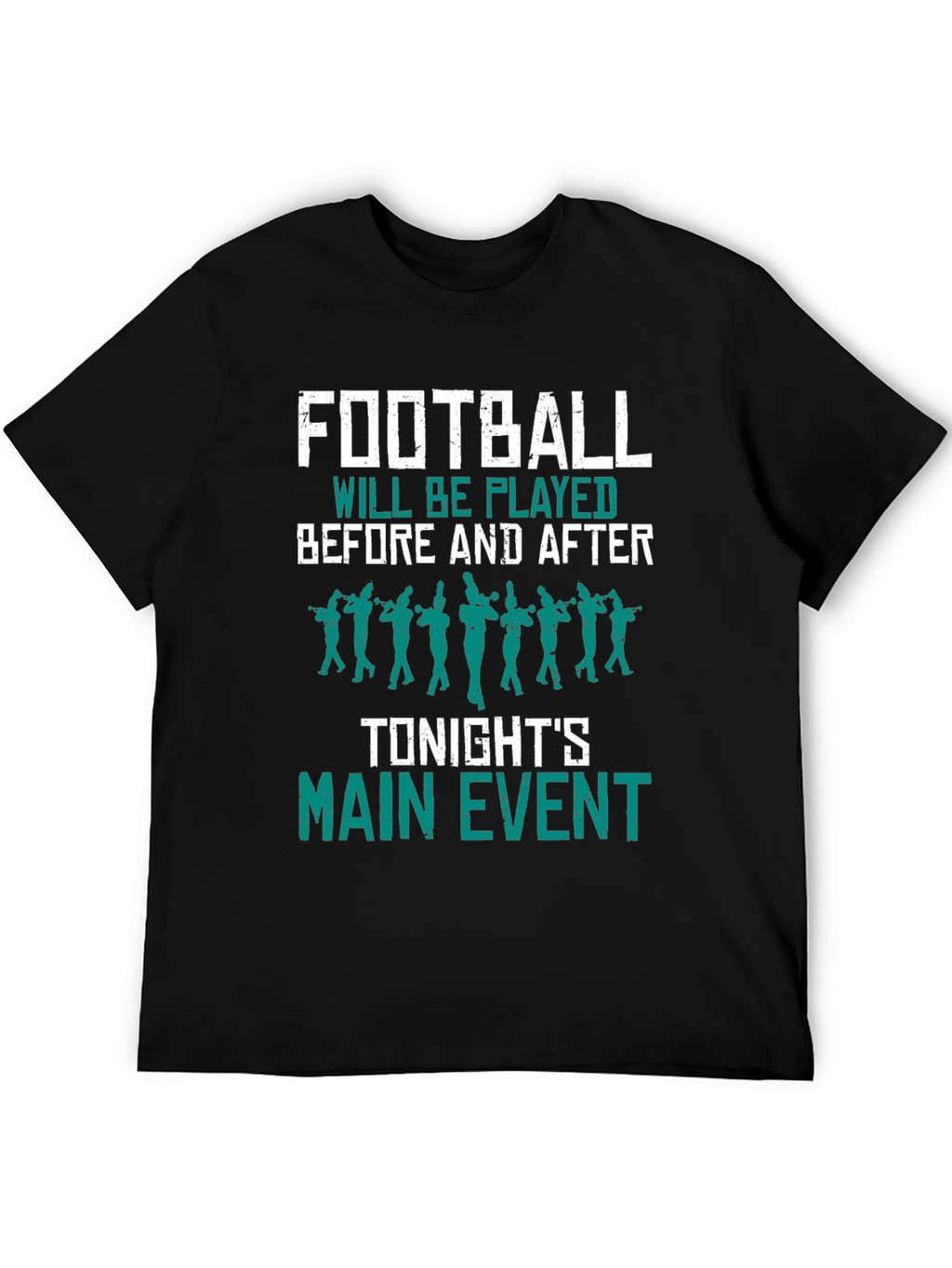 Football Game Day T-Shirt - Marching Band Design