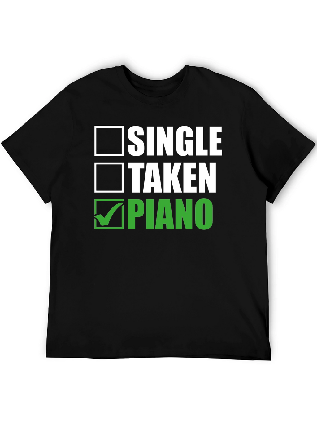 Single Taken Piano T-Shirt