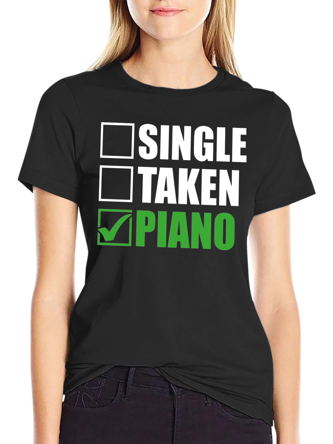 Single Taken Piano T-Shirt