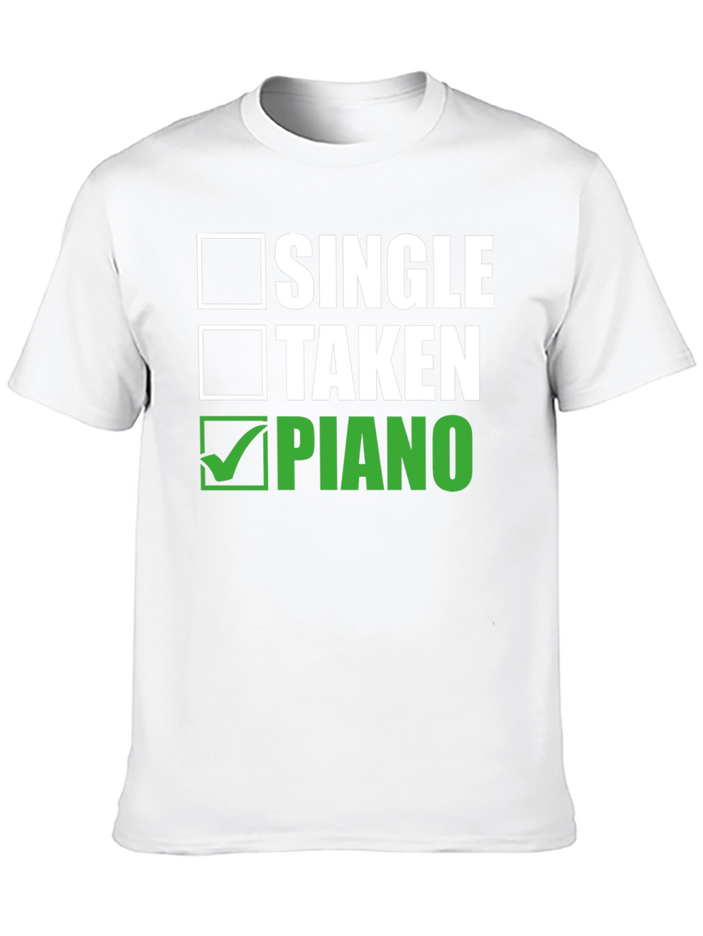 Single Taken Piano T-Shirt