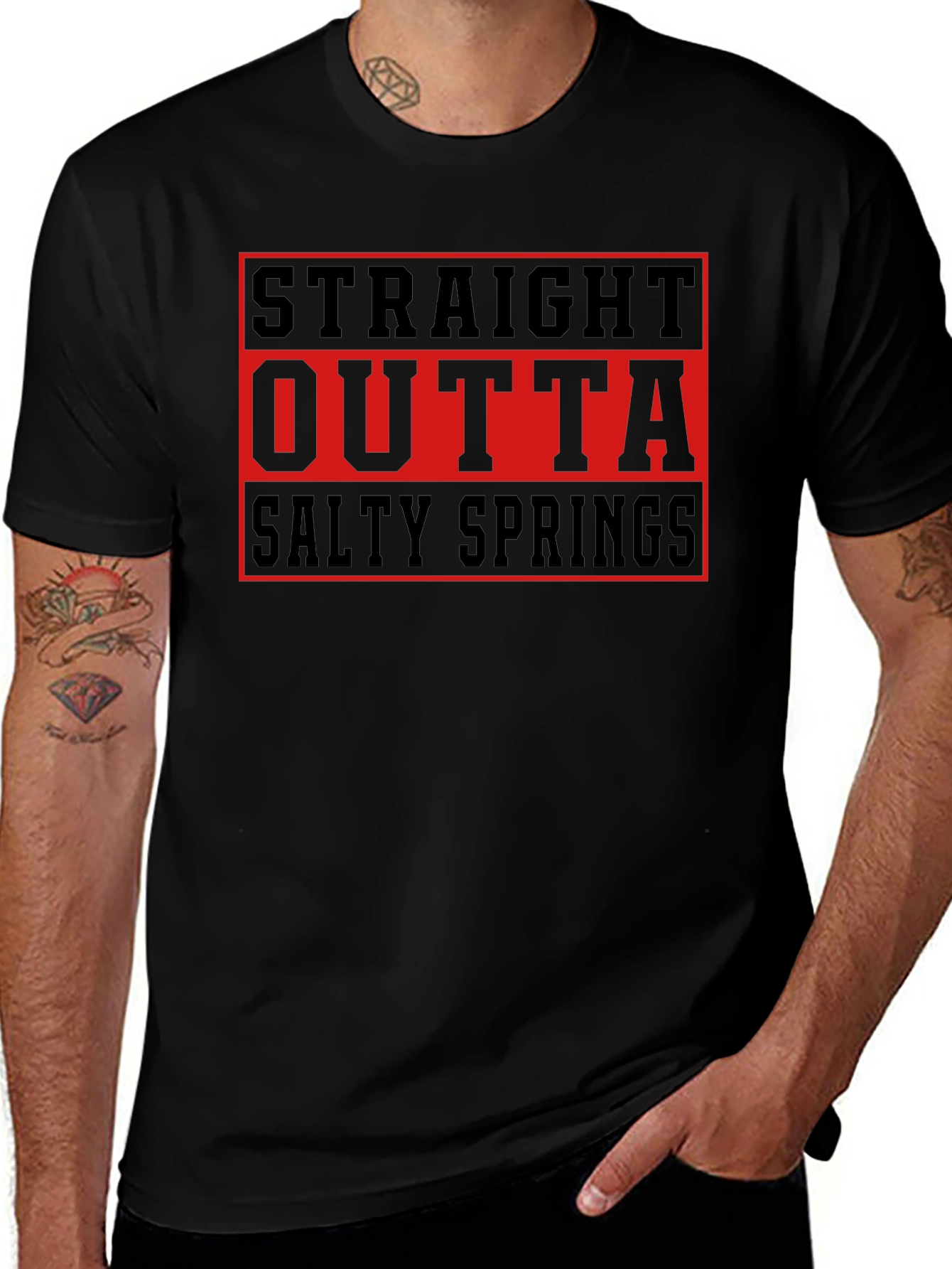 Straight Outta Salty Springs T-Shirt