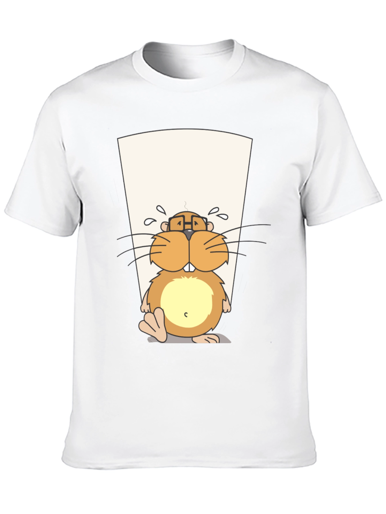 Funny Beaver T-Shirt - Cartoon Graphic Tee