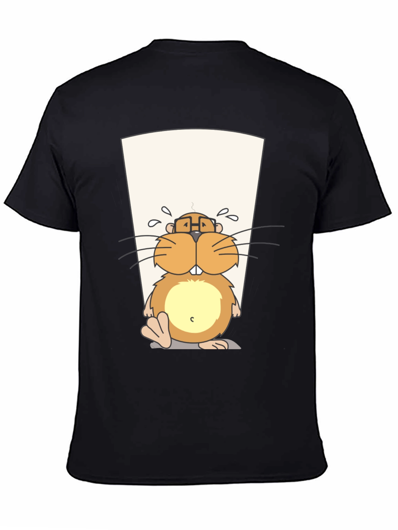 Funny Beaver T-Shirt - Cartoon Graphic Tee