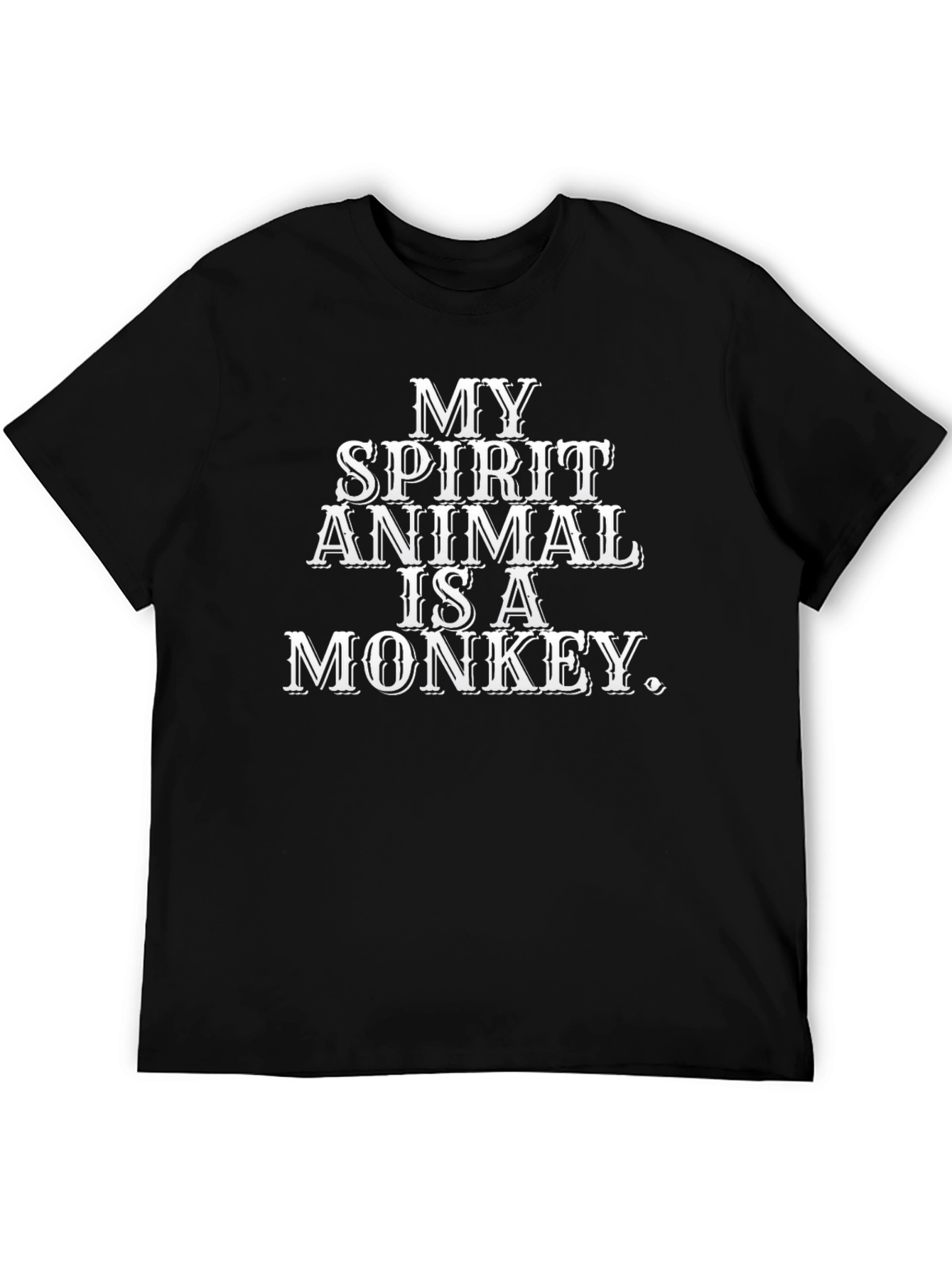 My Spirit Animal Is A Monkey T-Shirt