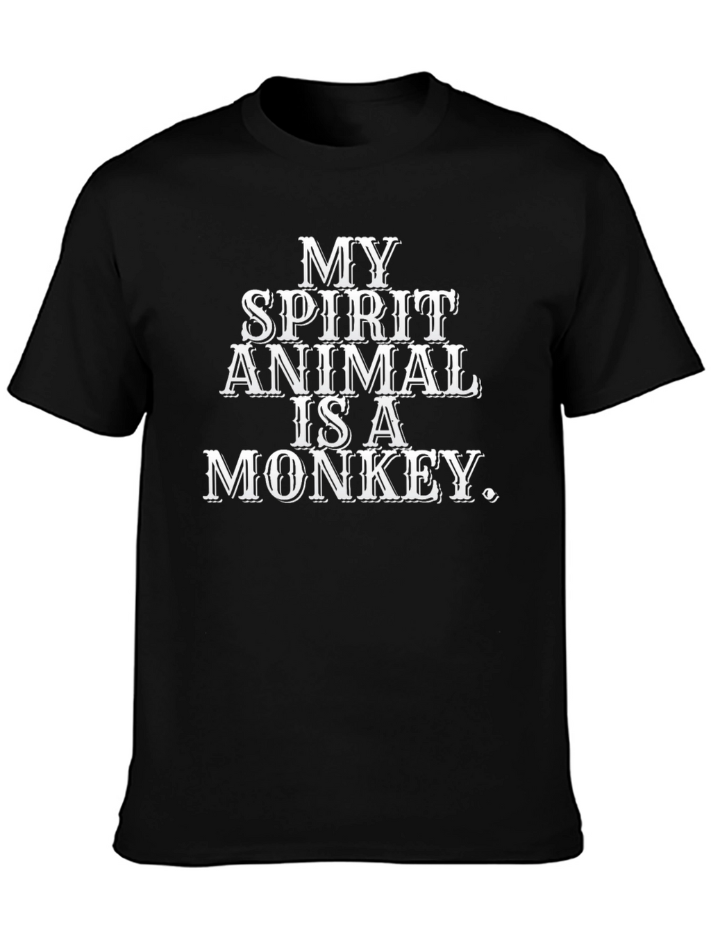 My Spirit Animal Is A Monkey T-Shirt