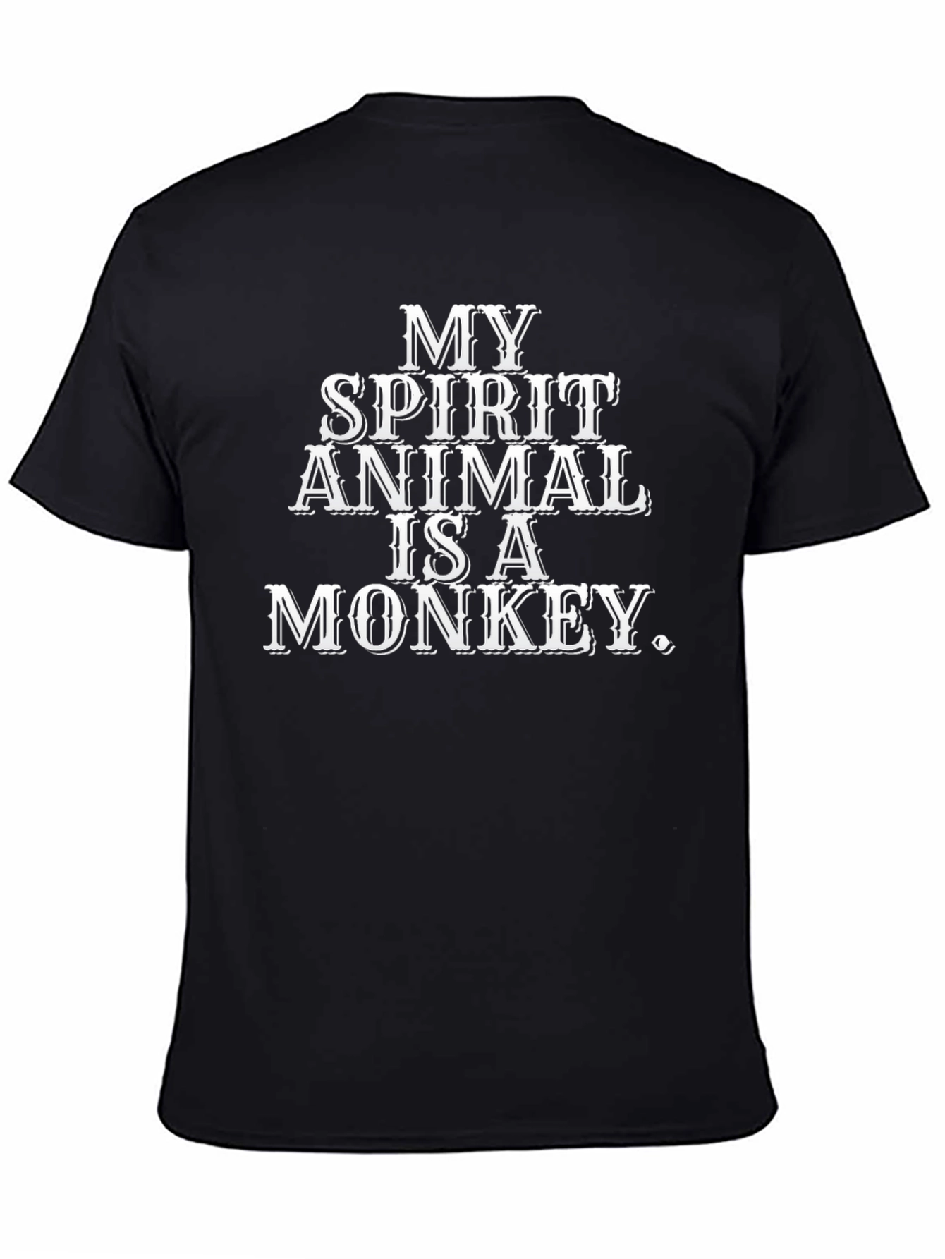 My Spirit Animal Is A Monkey T-Shirt