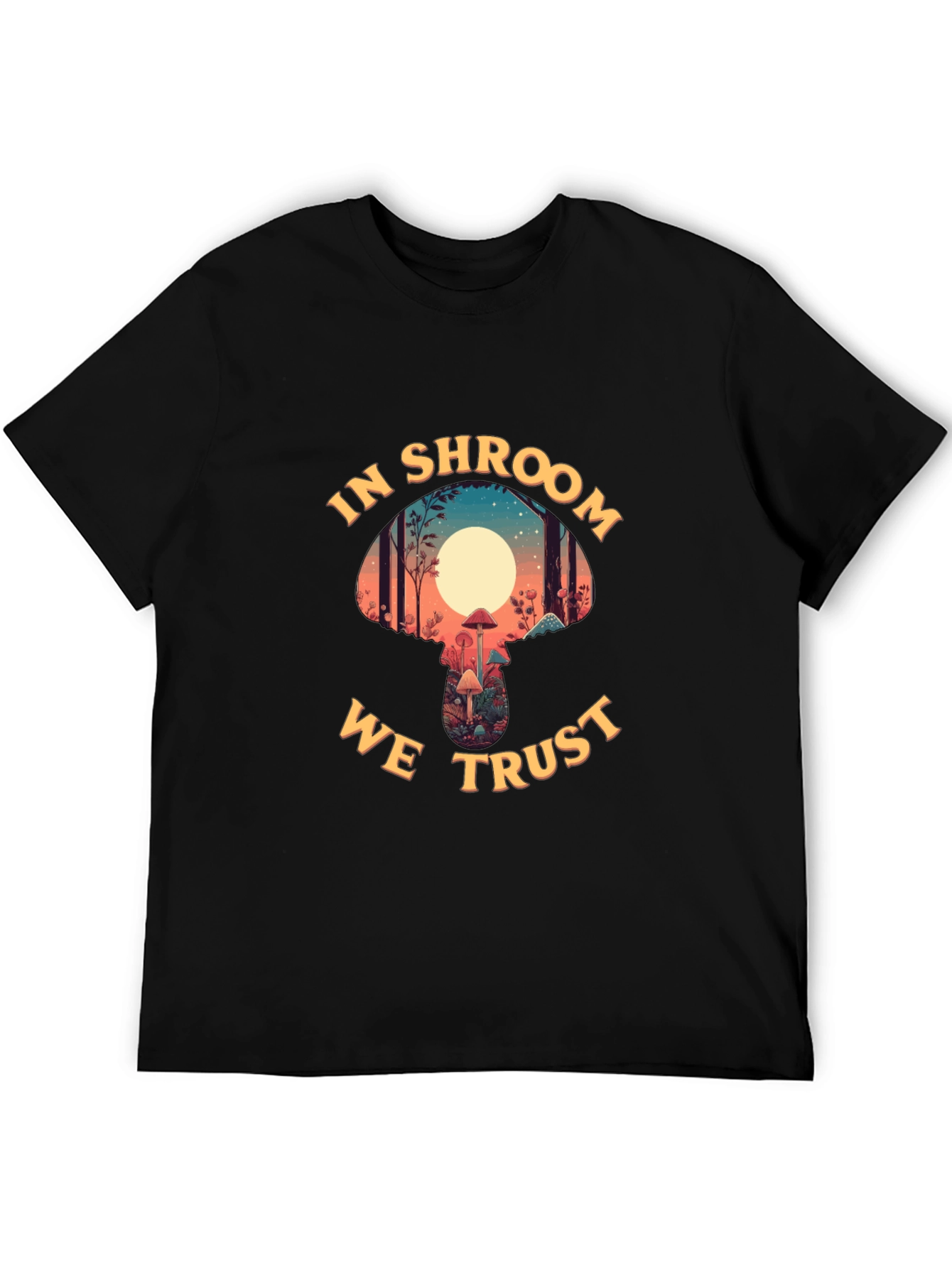 Shroom Trust Tee: Psychedelic Mushroom T-Shirt