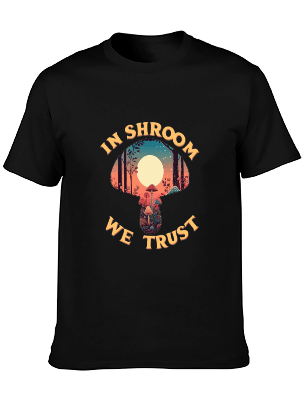 Shroom Trust Tee: Psychedelic Mushroom T-Shirt