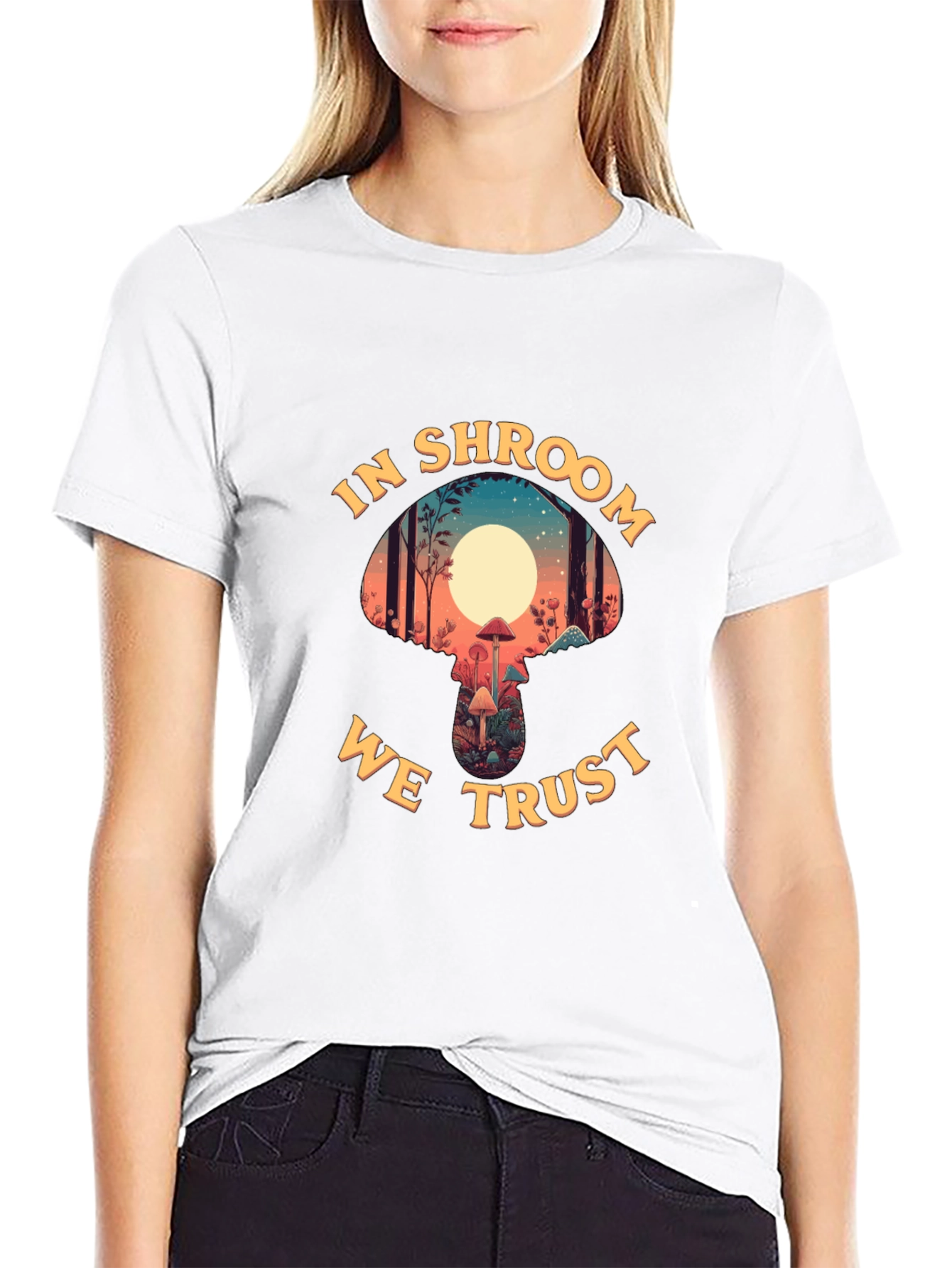 Shroom Trust Tee: Psychedelic Mushroom T-Shirt