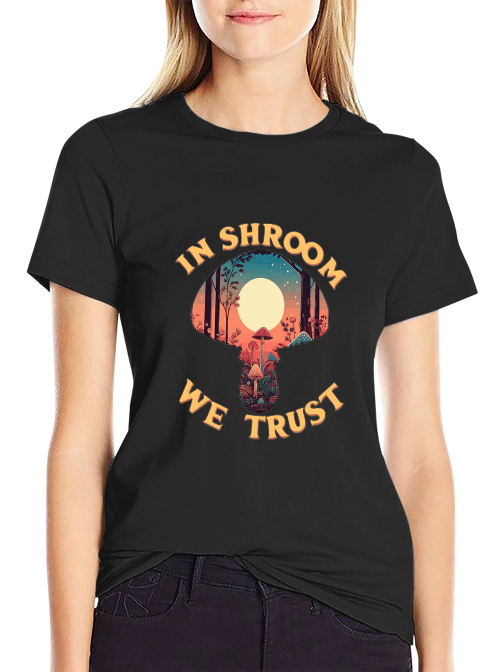 Shroom Trust Tee: Psychedelic Mushroom T-Shirt