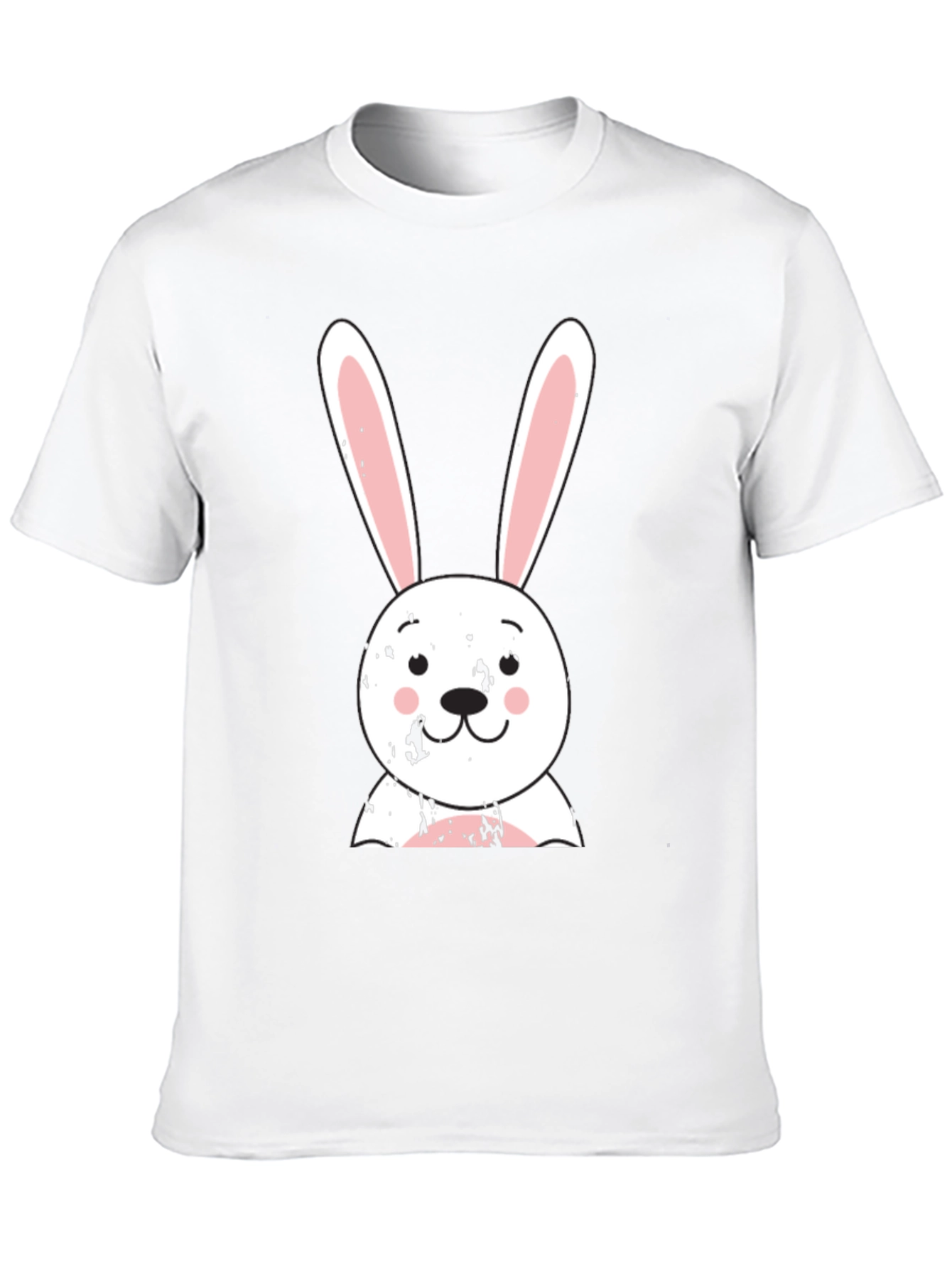 Cute Bunny Graphic Tee - Easter Gift Idea!