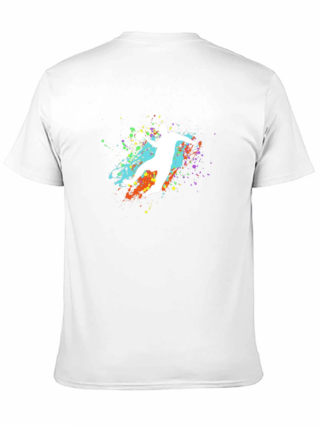 Handball Splash Graphic T-Shirt - Unique Design