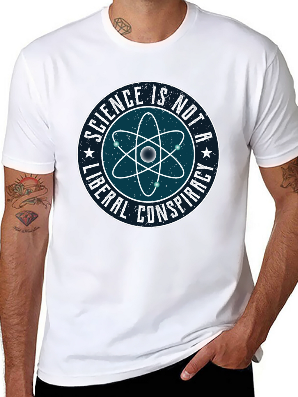 Science is Not a Liberal Conspiracy T-Shirt
