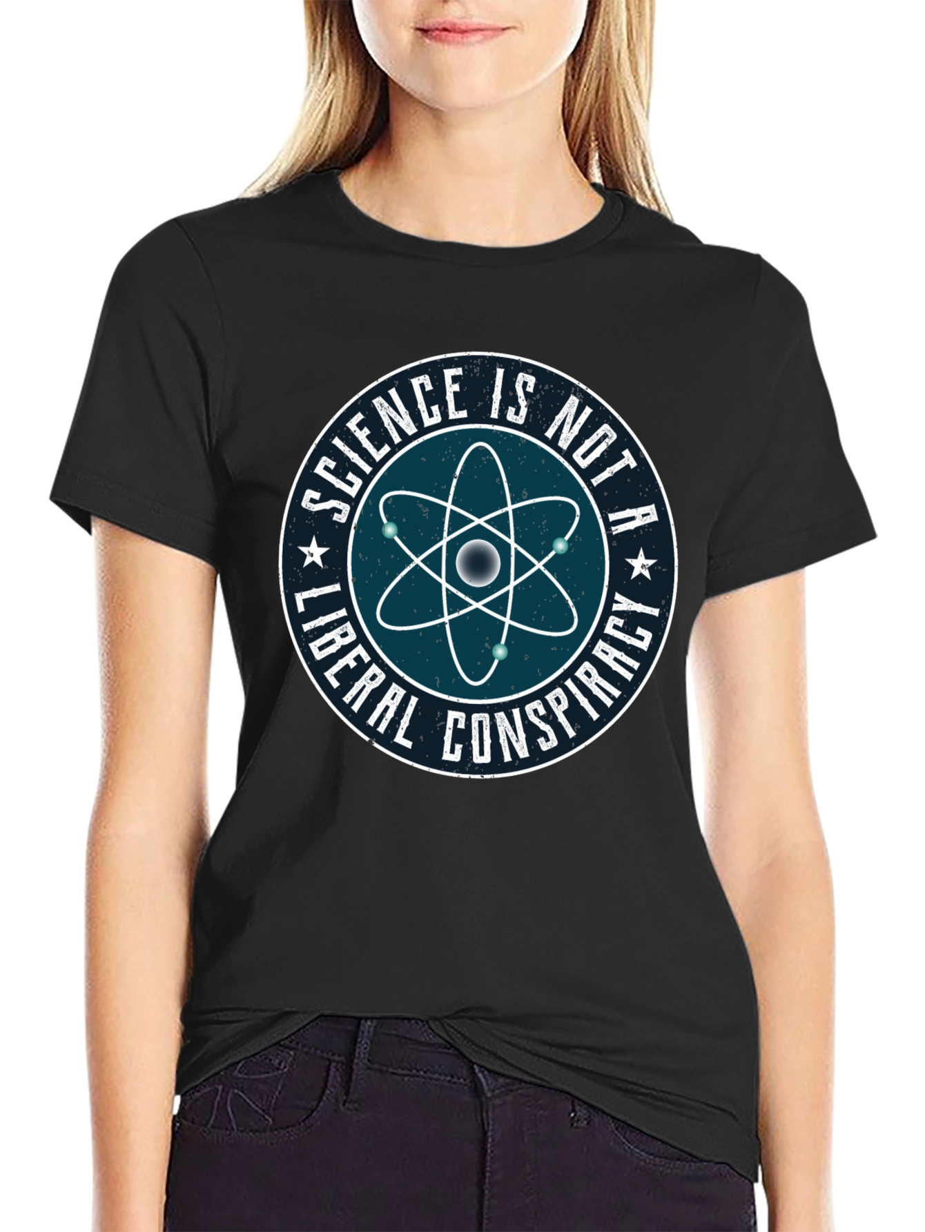Science is Not a Liberal Conspiracy T-Shirt