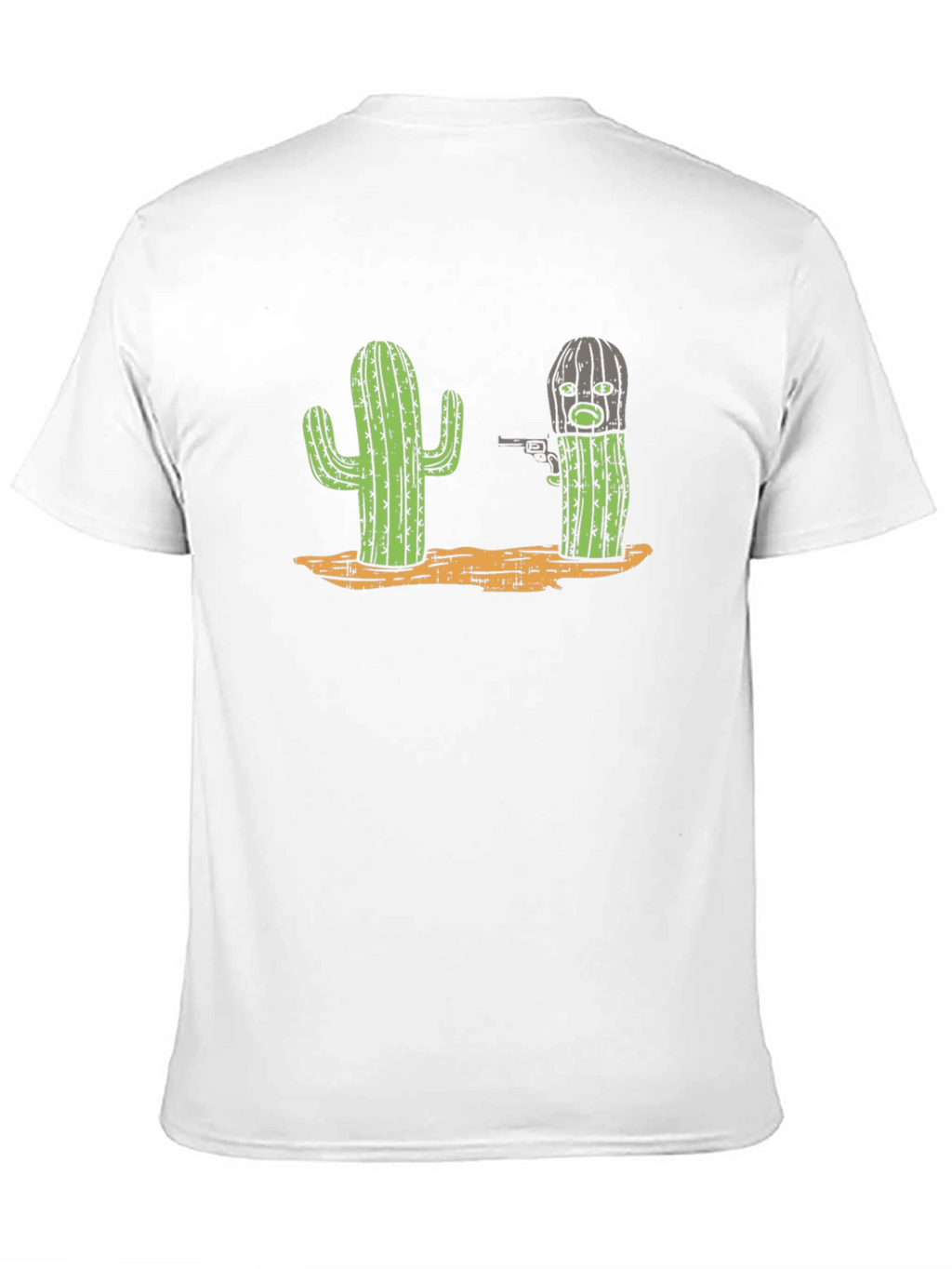 Cactus Bandit Graphic Tee - Western Humor T-Shirt