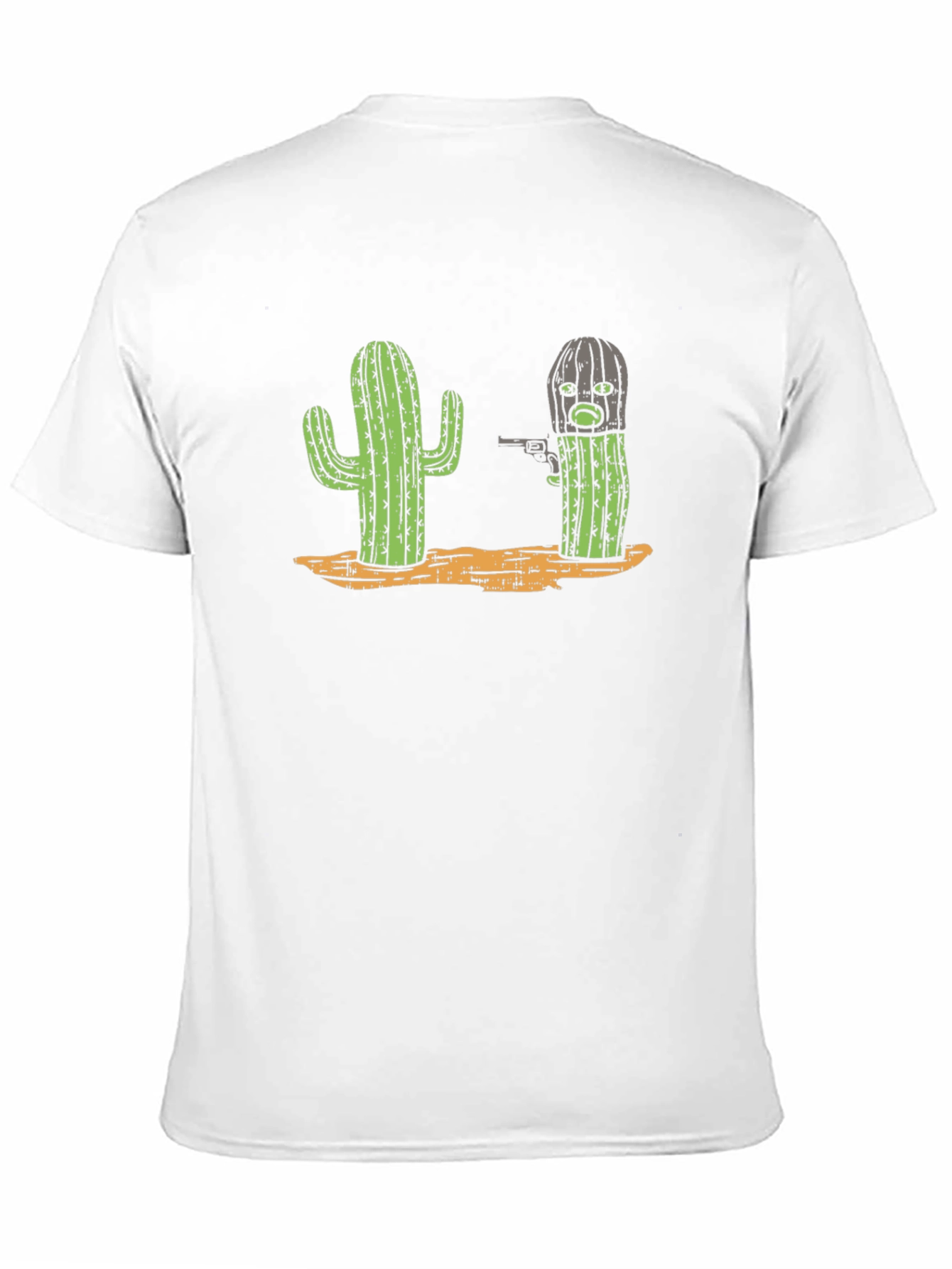 Cactus Bandit Graphic Tee - Western Humor T-Shirt