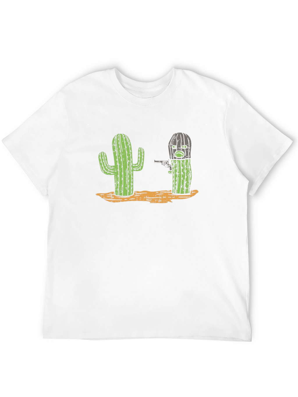 Cactus Bandit Graphic Tee - Western Humor T-Shirt