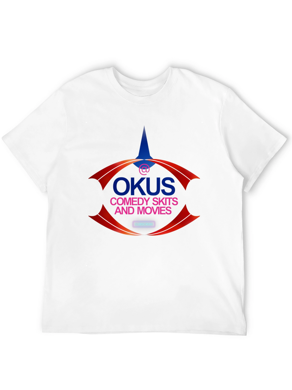 OKUS Comedy Skits & Movies Black Graphic Tee