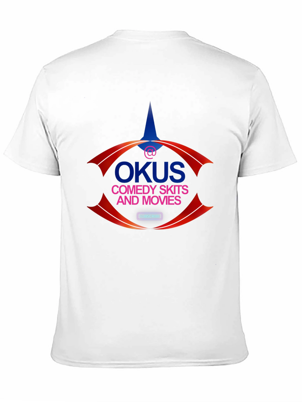 OKUS Comedy Skits & Movies Black Graphic Tee
