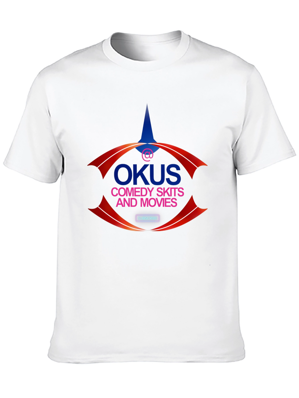 OKUS Comedy Skits & Movies Black Graphic Tee
