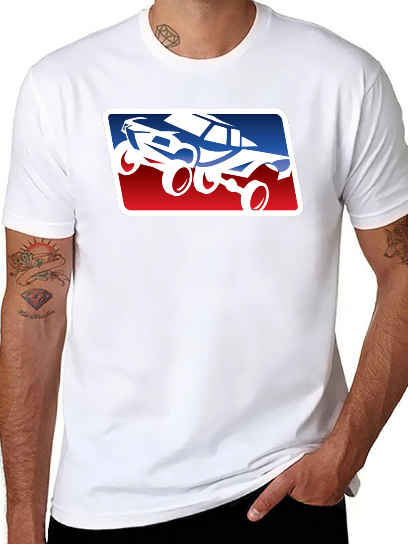 Off-Road Vehicle Graphic Tee - Black