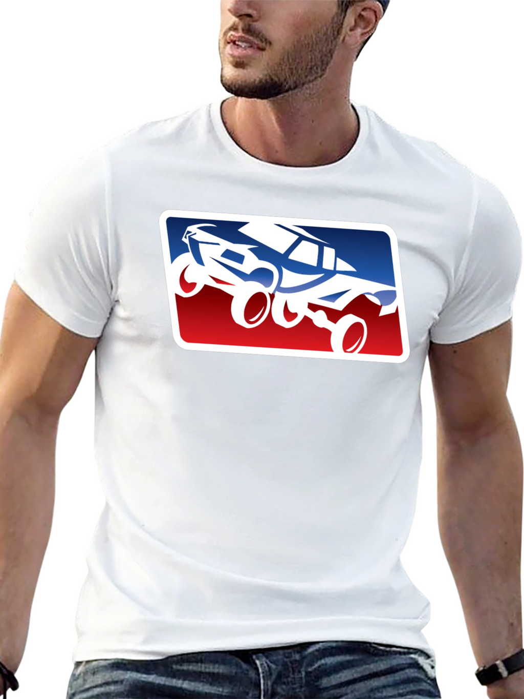 Off-Road Vehicle Graphic Tee - Black