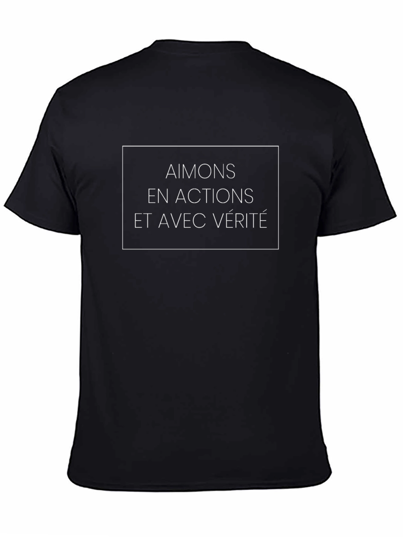Mens Graphic T-Shirt - French Quote Design