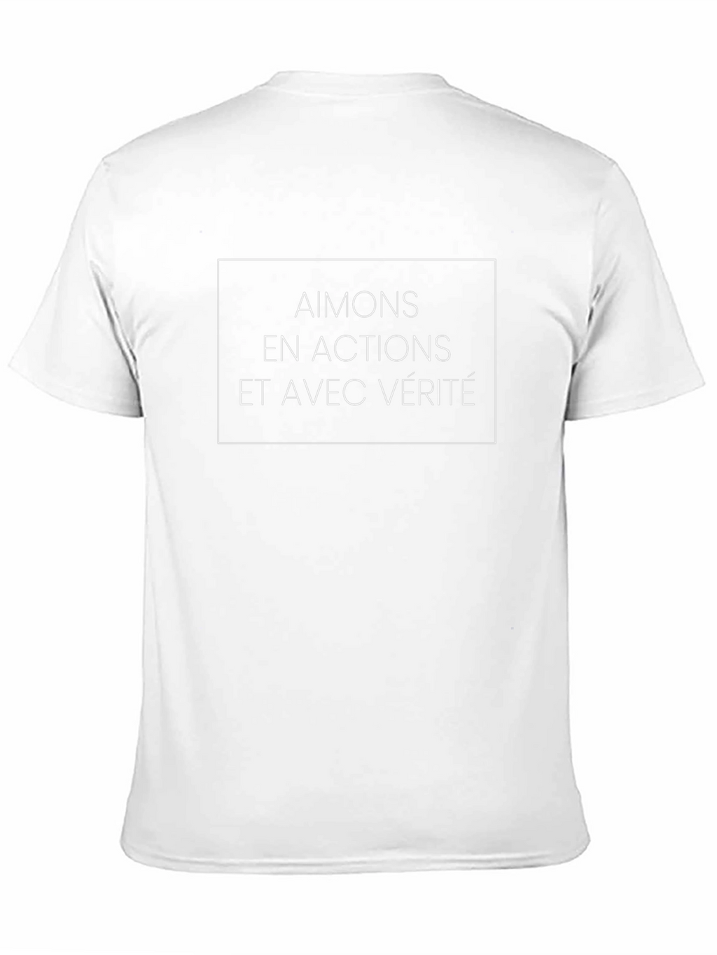 Mens Graphic T-Shirt - French Quote Design