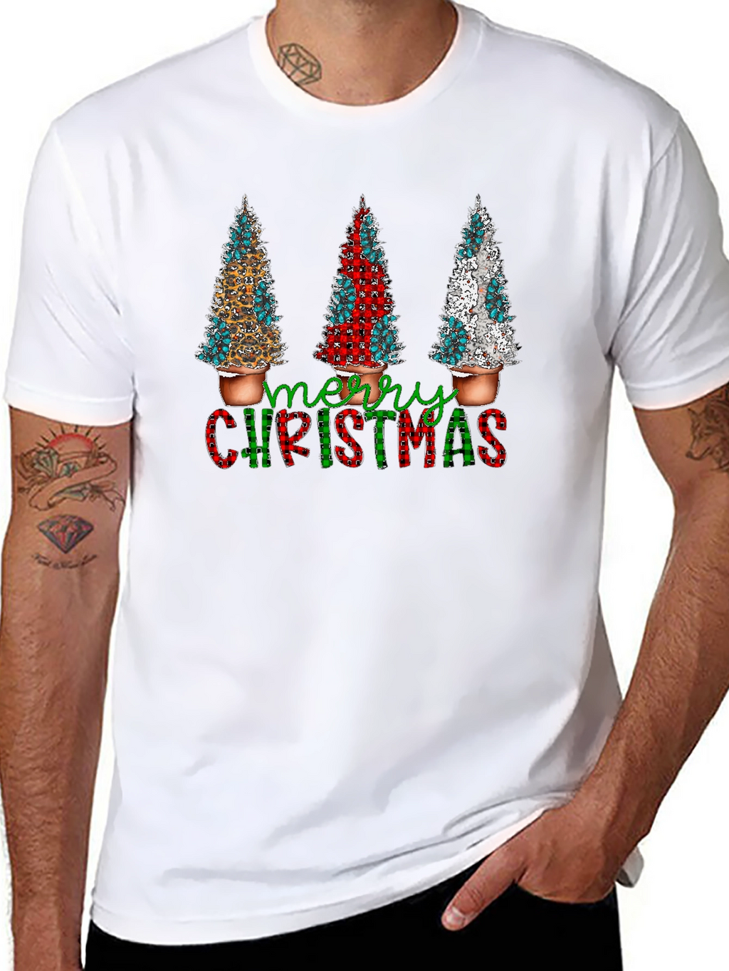 Merry Christmas Trees T-Shirt