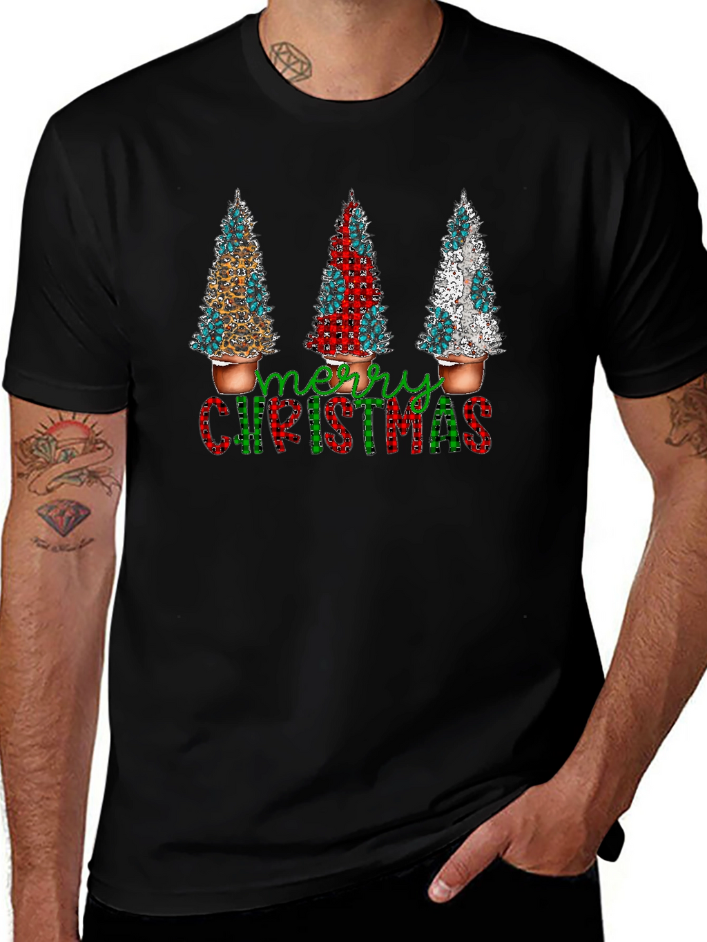 Merry Christmas Trees T-Shirt
