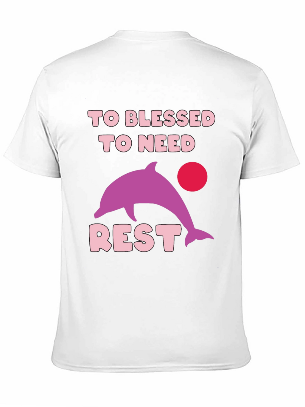 Blessed Dolphin Graphic Tee - Relaxed Fit