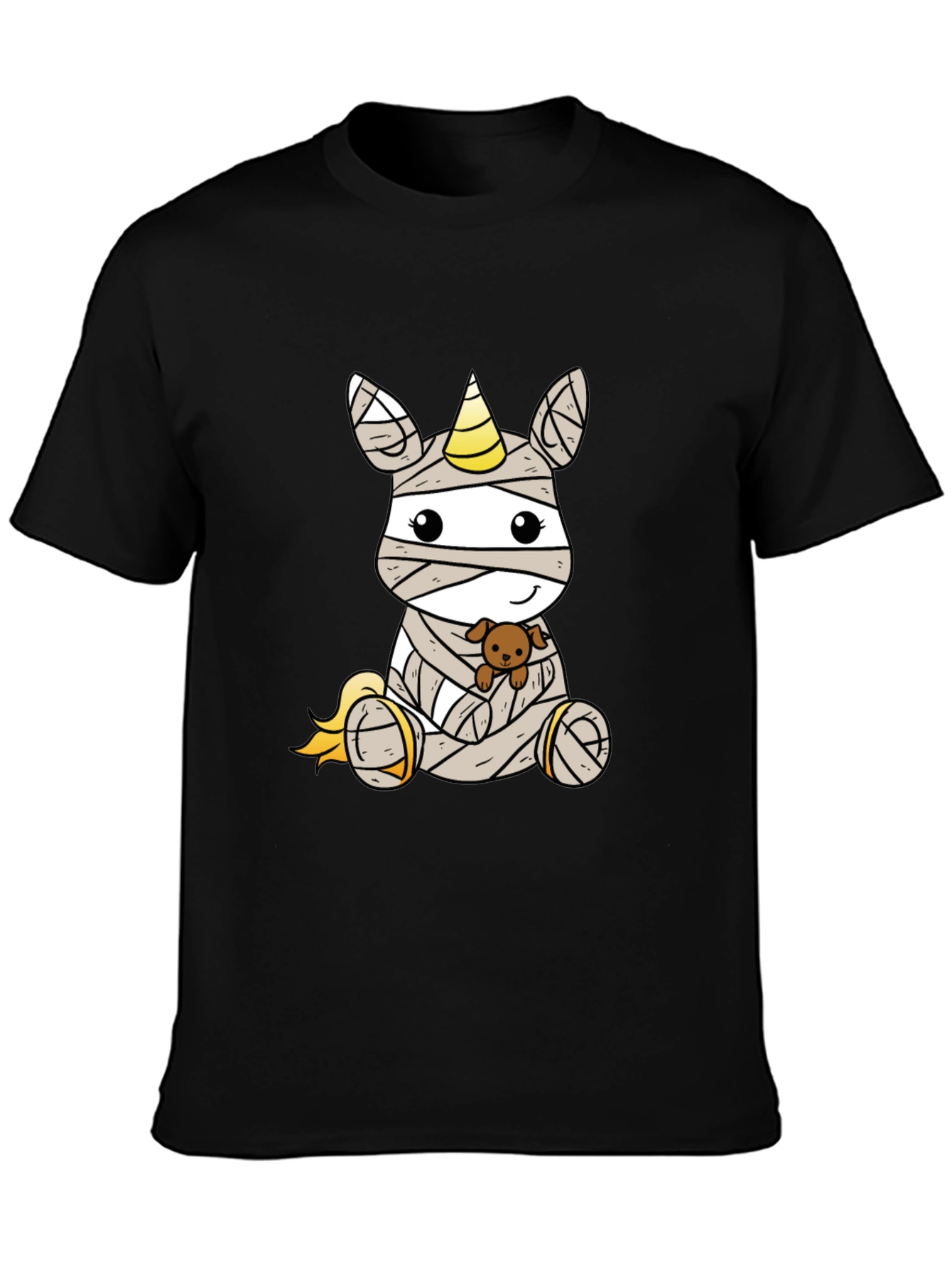 Mummy Unicorn T-Shirt - Cute Halloween Tee