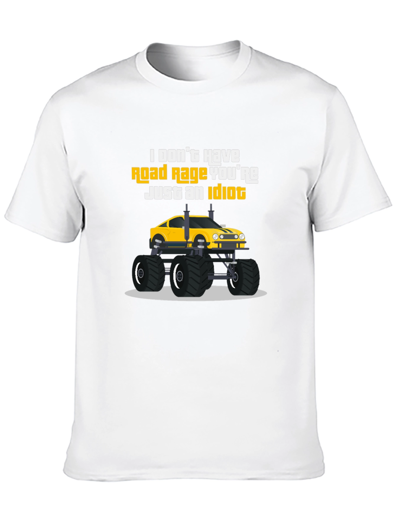 Road Rage Monster Truck T-Shirt
