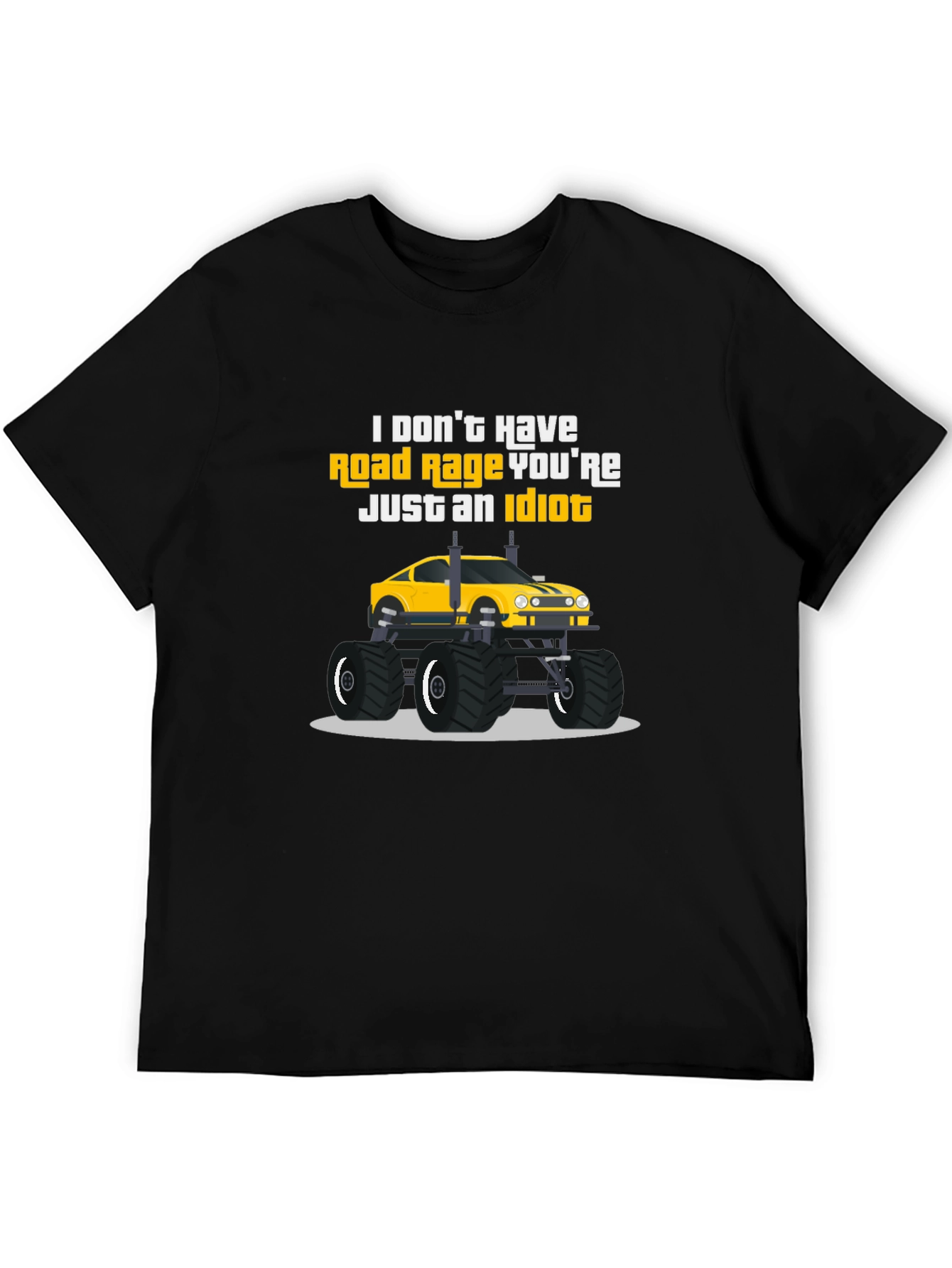 Road Rage Monster Truck T-Shirt