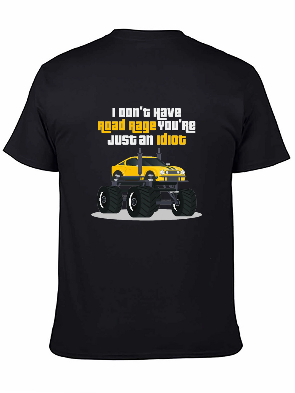 Road Rage Monster Truck T-Shirt