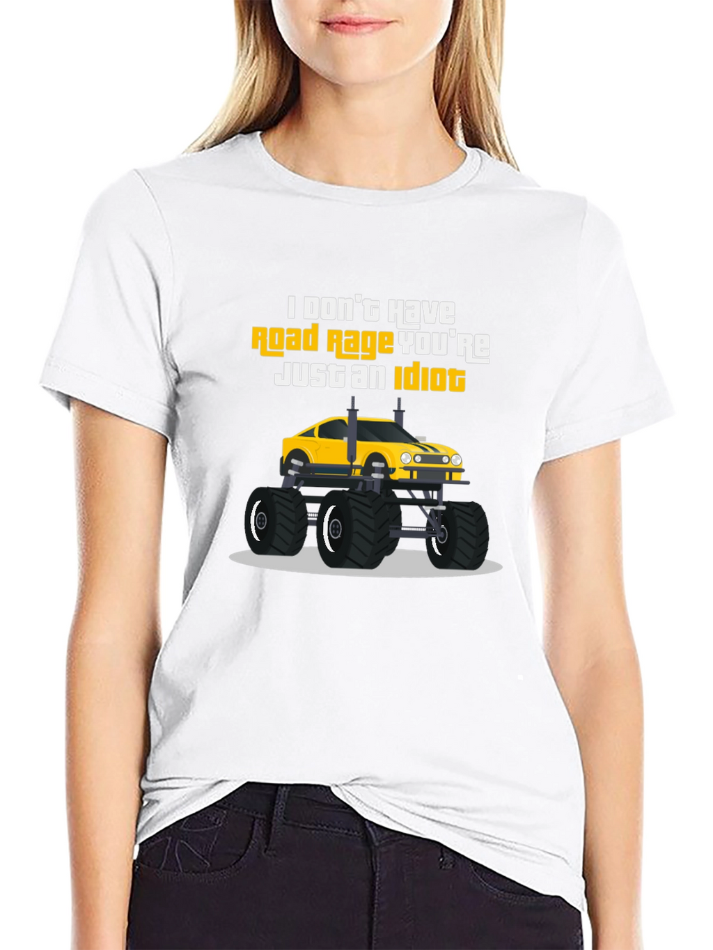 Road Rage Monster Truck T-Shirt