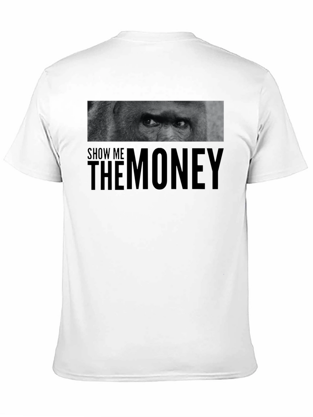 Show Me The Money Gorilla Graphic T-Shirt