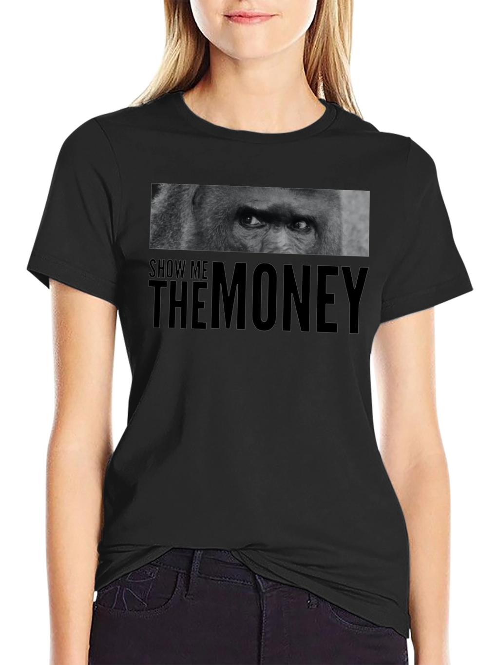 Show Me The Money Gorilla Graphic T-Shirt