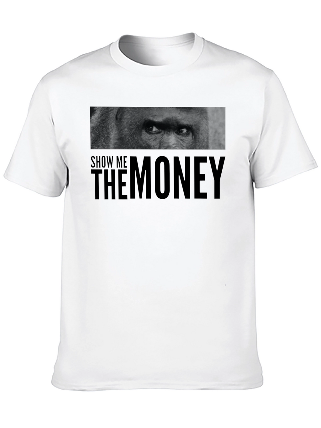 Show Me The Money Gorilla Graphic T-Shirt