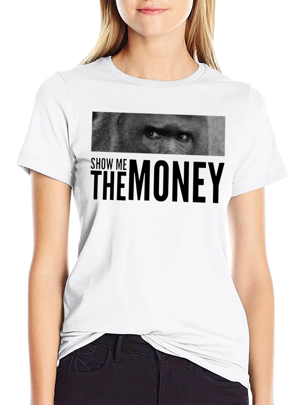 Show Me The Money Gorilla Graphic T-Shirt