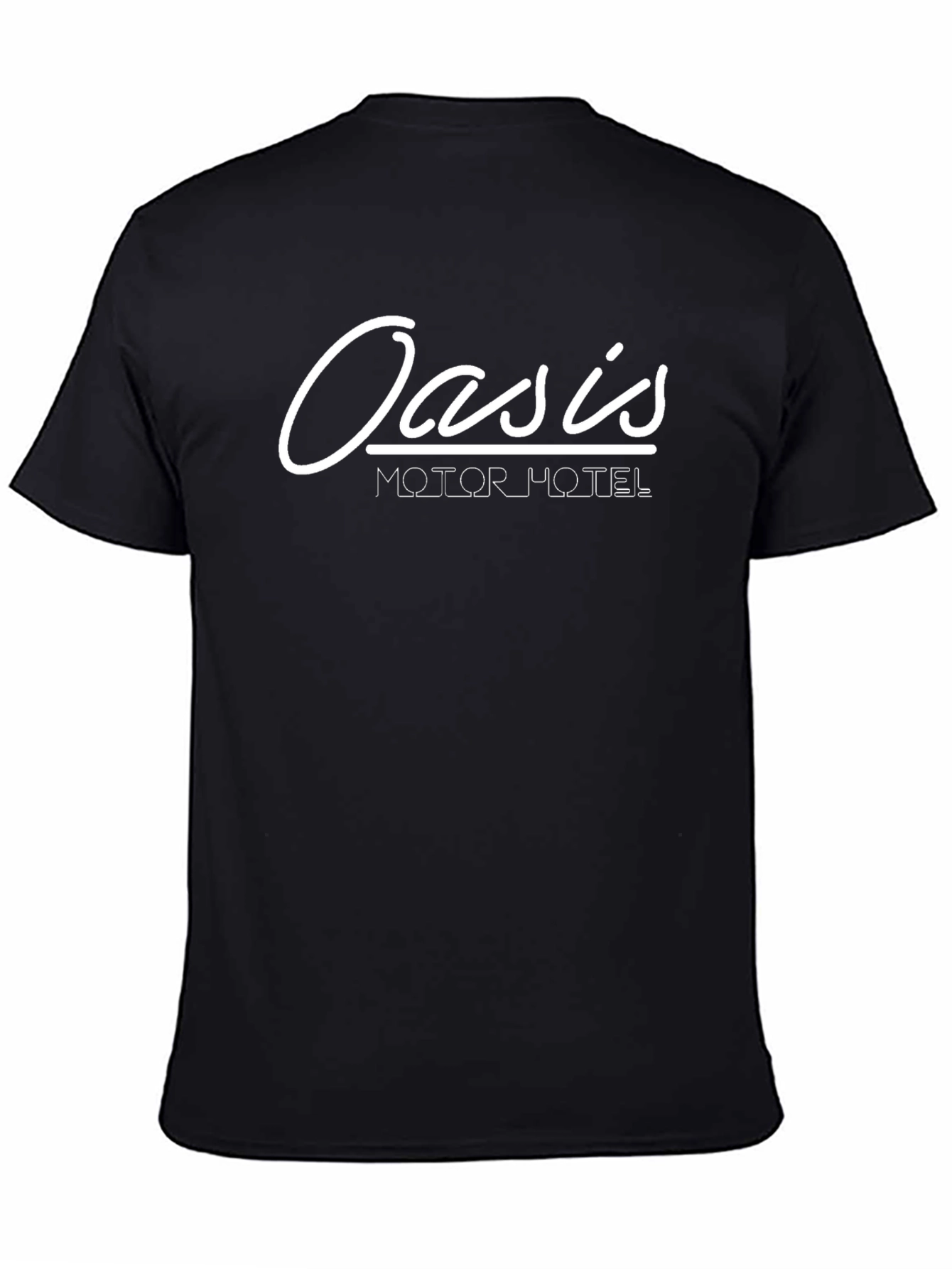 Oasis Motor Hotel Black T-Shirt