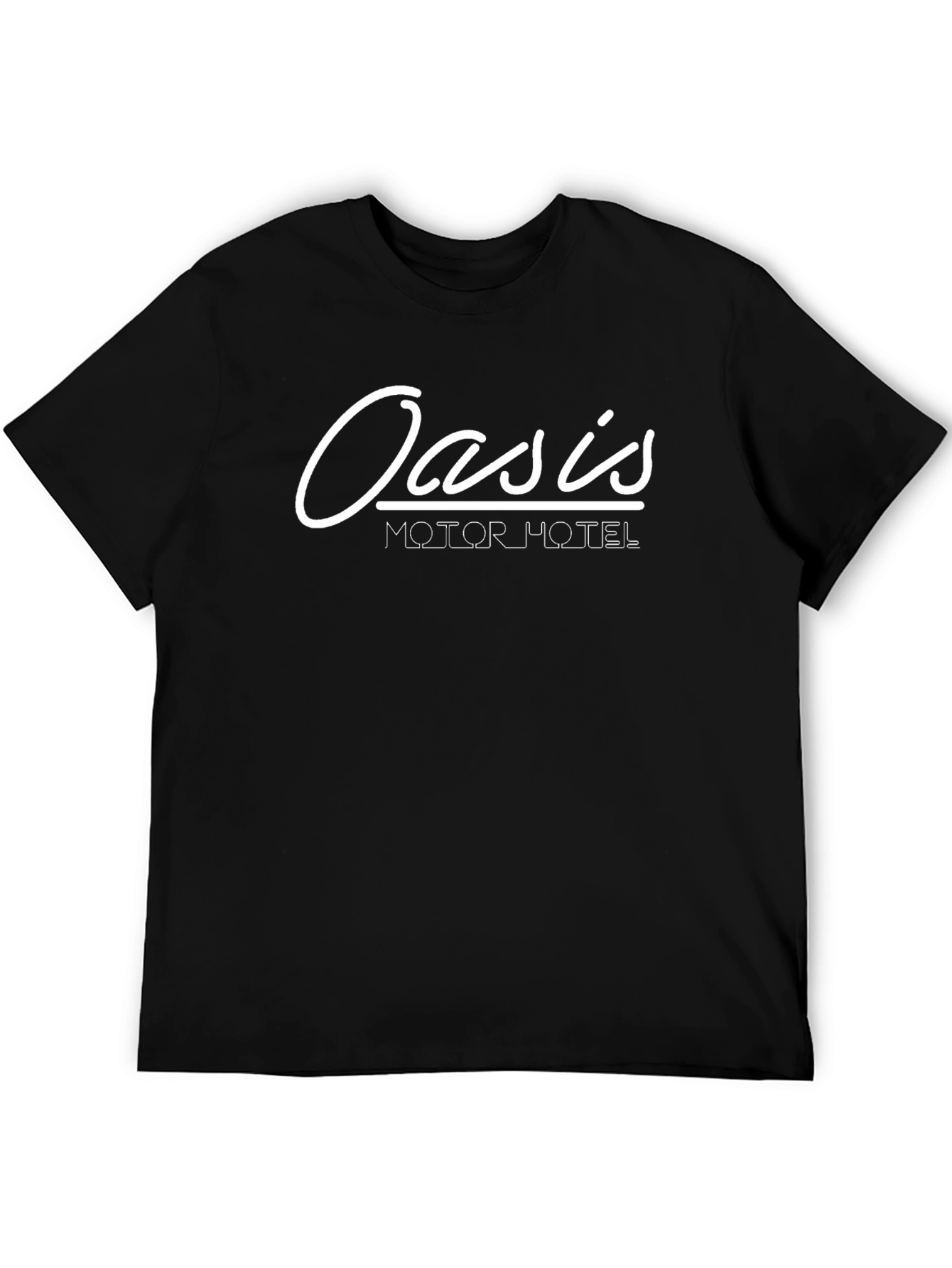 Oasis Motor Hotel Black T-Shirt