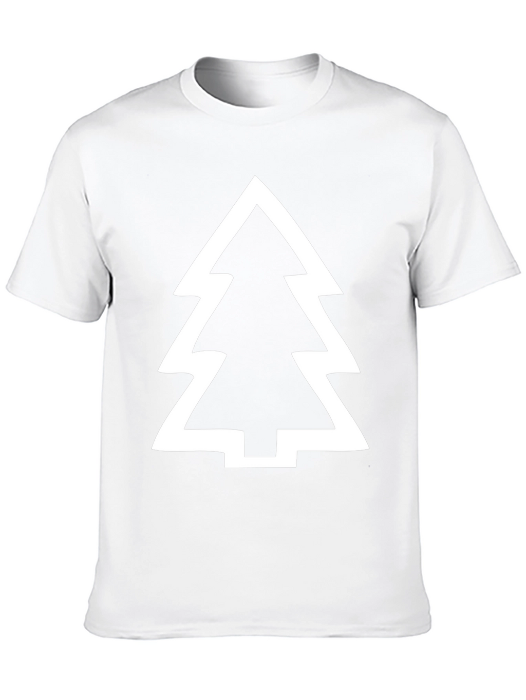 Modern Tree Graphic T-Shirt