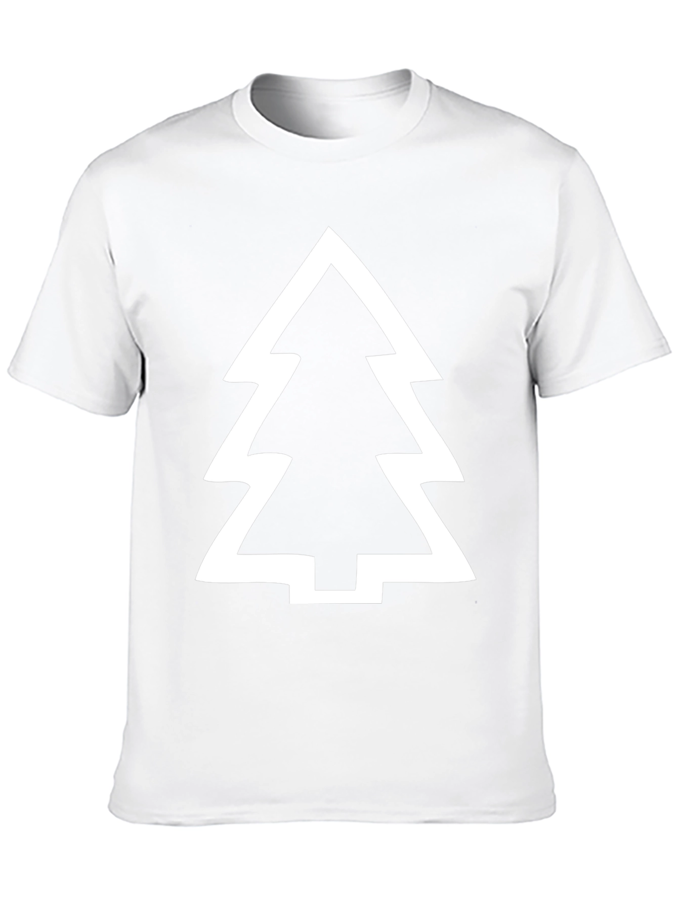 Modern Tree Graphic T-Shirt