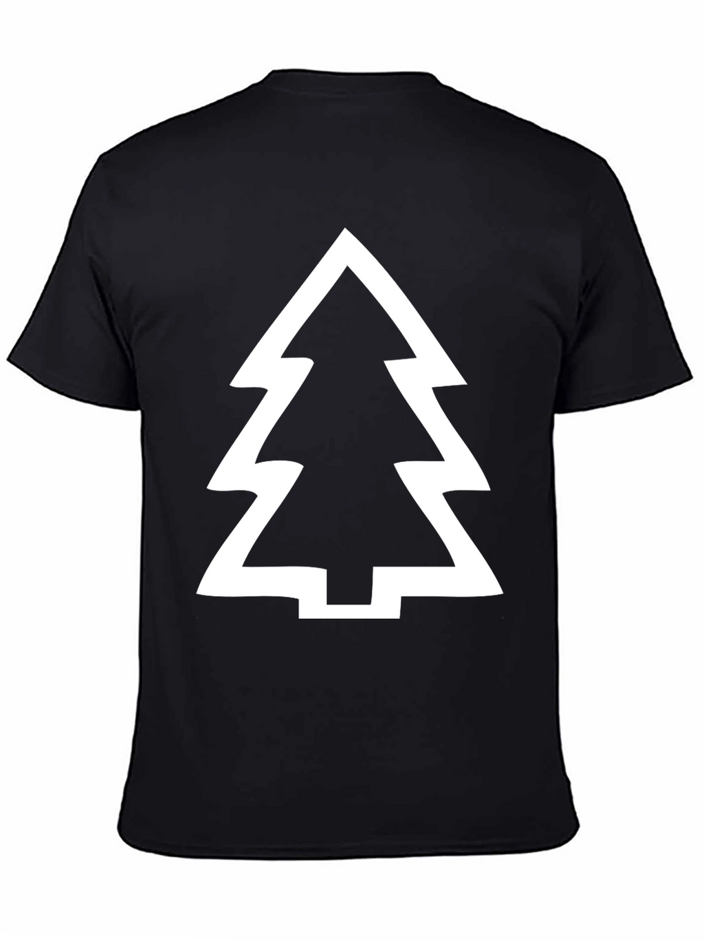 Modern Tree Graphic T-Shirt