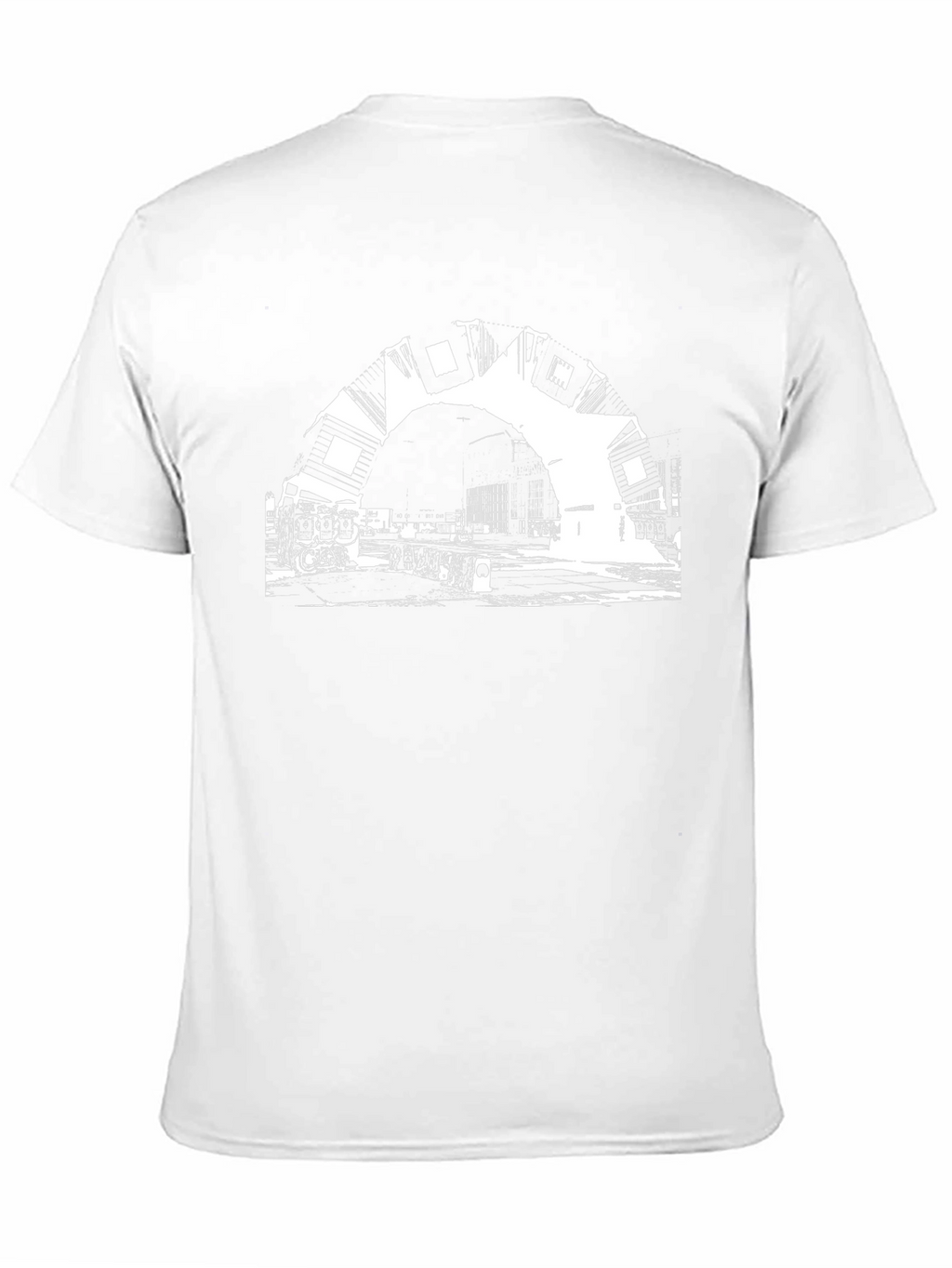 Graphic Print Black T-Shirt