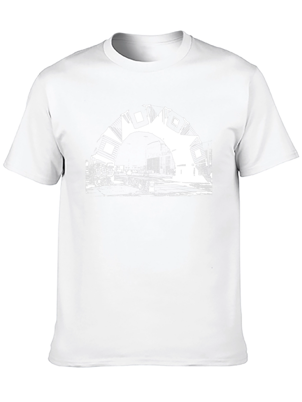 Graphic Print Black T-Shirt